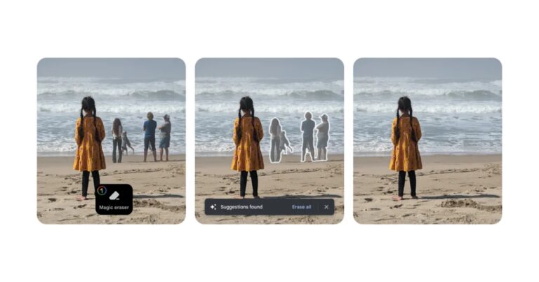AI-powered Magic Eraser is coming to all Pixel users and Google One Subscribers