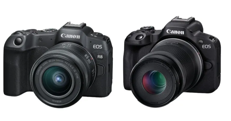 Canon EOS R8 and EOS R50 full-frame mirrorless cameras launched in India