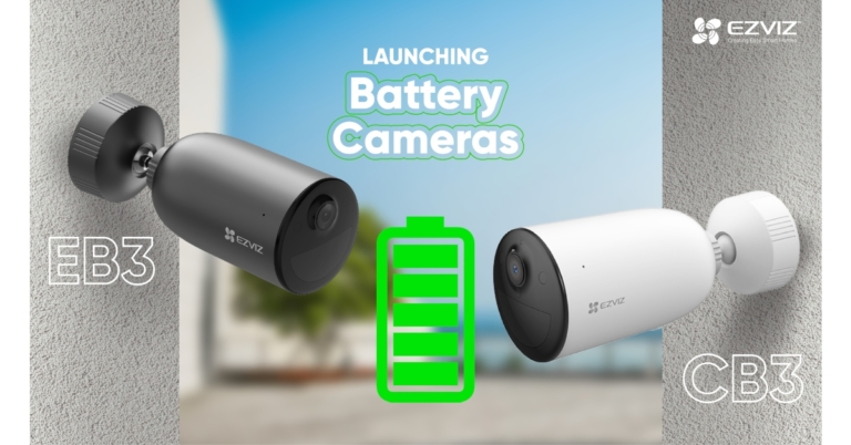 EZVIZ EB3 & EZVIZ CB3 battery cameras launched in India