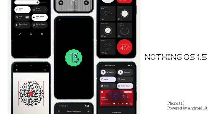 Nothing OS 1.5 update has arrived on the Nothing Phone 1