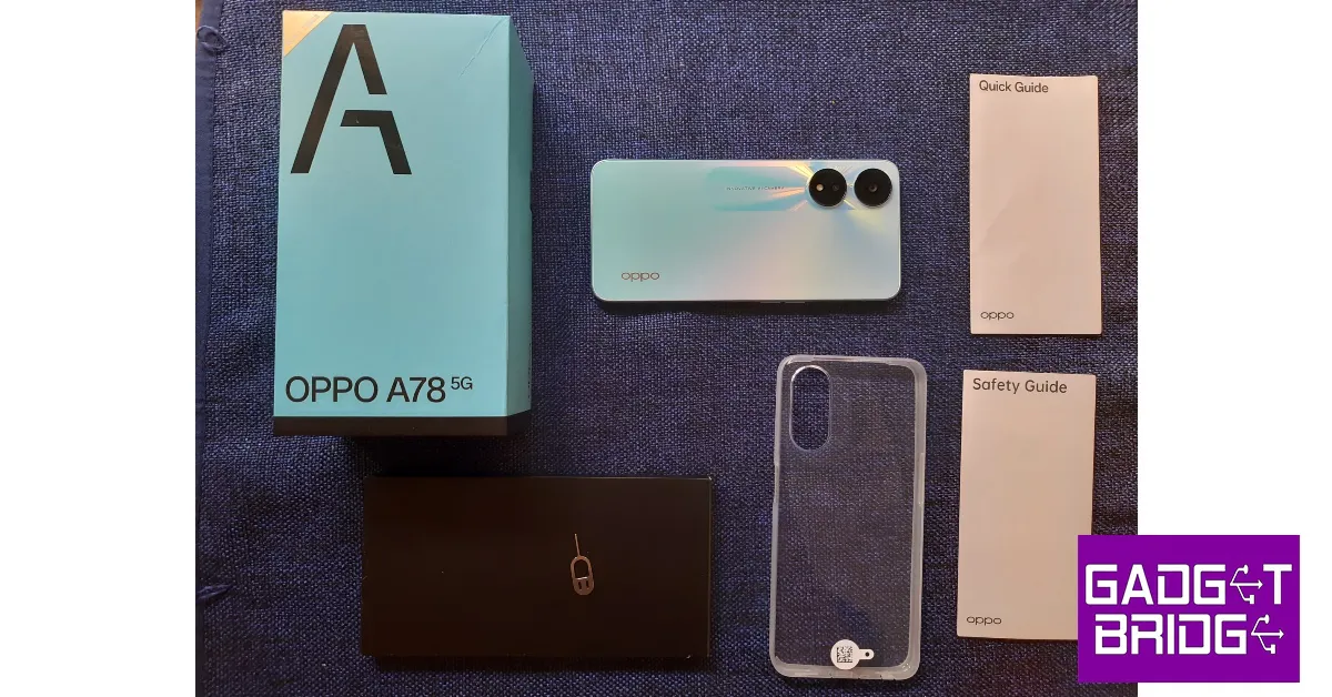 Oppo A78 5G review: Design and Display
