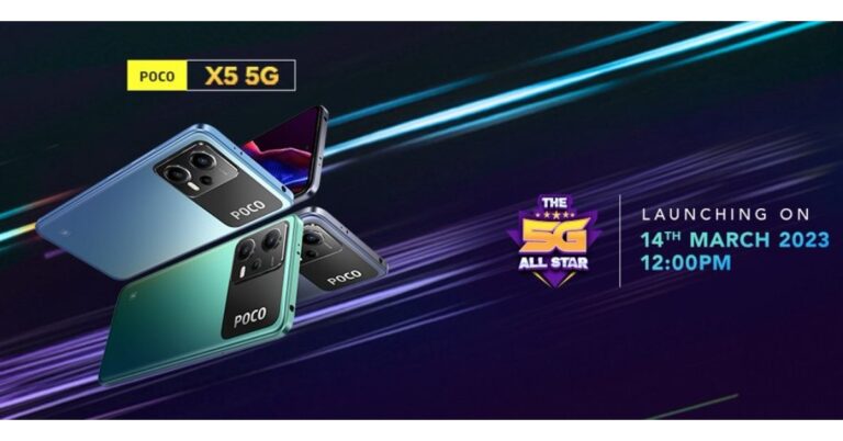 Poco X5 5G launching in India on March 14: details inside