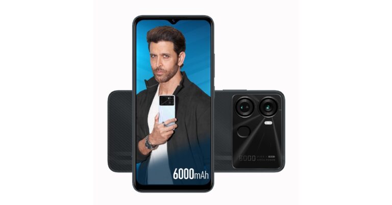 Itel P40 with a 6,000mAh battery launched in India, priced at Rs 7,699