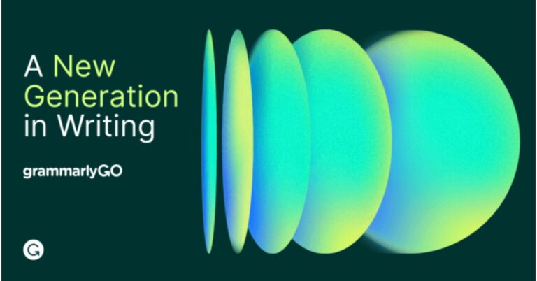 GrammarlyGO an on-demand generative AI communication support introduced by Grammarly