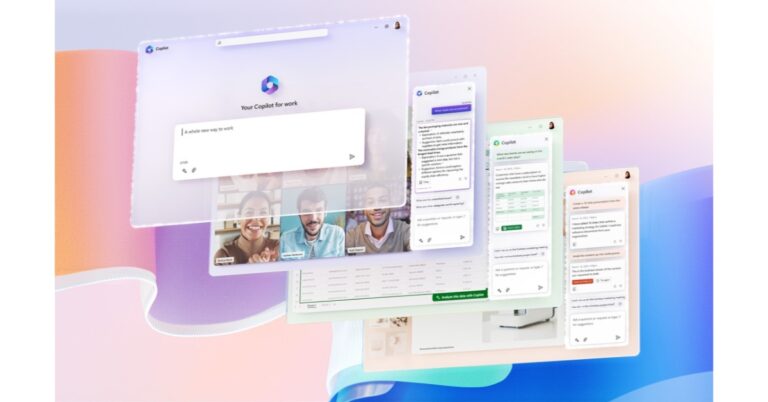 Microsoft 365 Copilot integrated into Word, Excel, PowerPoint and Teams