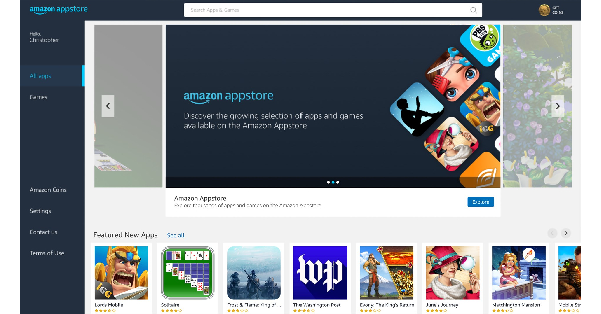 Use Amazon Appstore. Top 6 ways to Play Android Games and Run Apps on PC