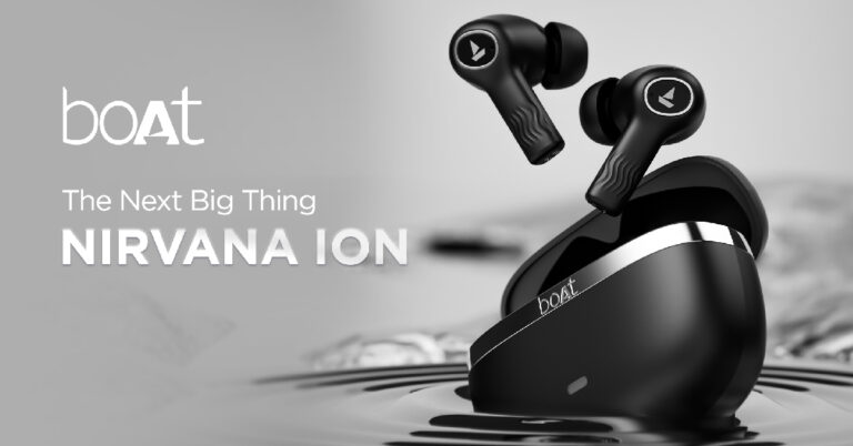 boAt Nirvana Ion wireless earbuds launched at an introductory price of Rs 1,999