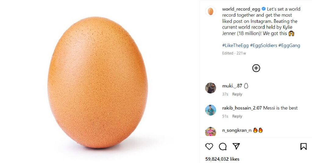 Top 20 Most Liked Instagram Posts Of All Time