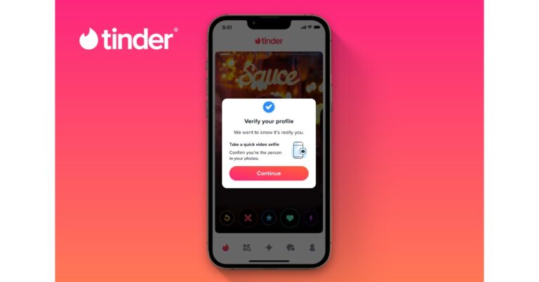 Tinder adds a video selfie feature to strengthen the Photo Verification process