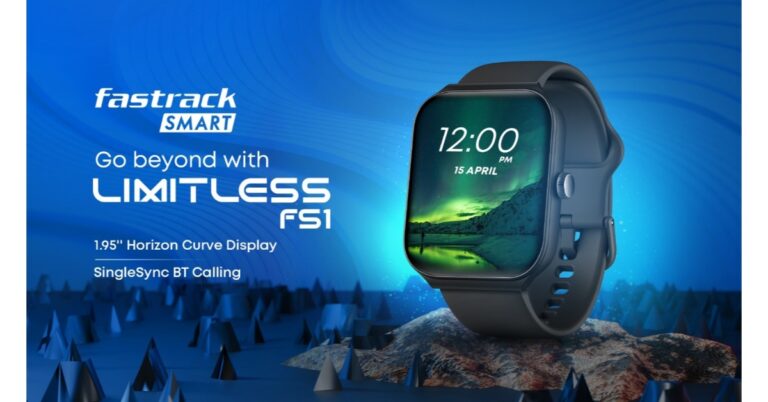 Fastrack Limitless FS1 smartwatch with BT calling launched in India