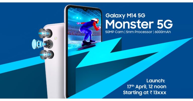 Samsung Galaxy M14 5G launching in India today: Expected price and specs