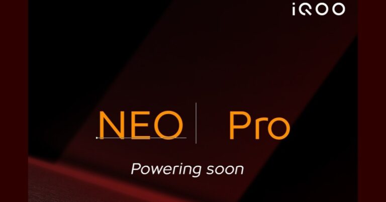 iQoo Neo 7 Pro India launch to happen by the end of June