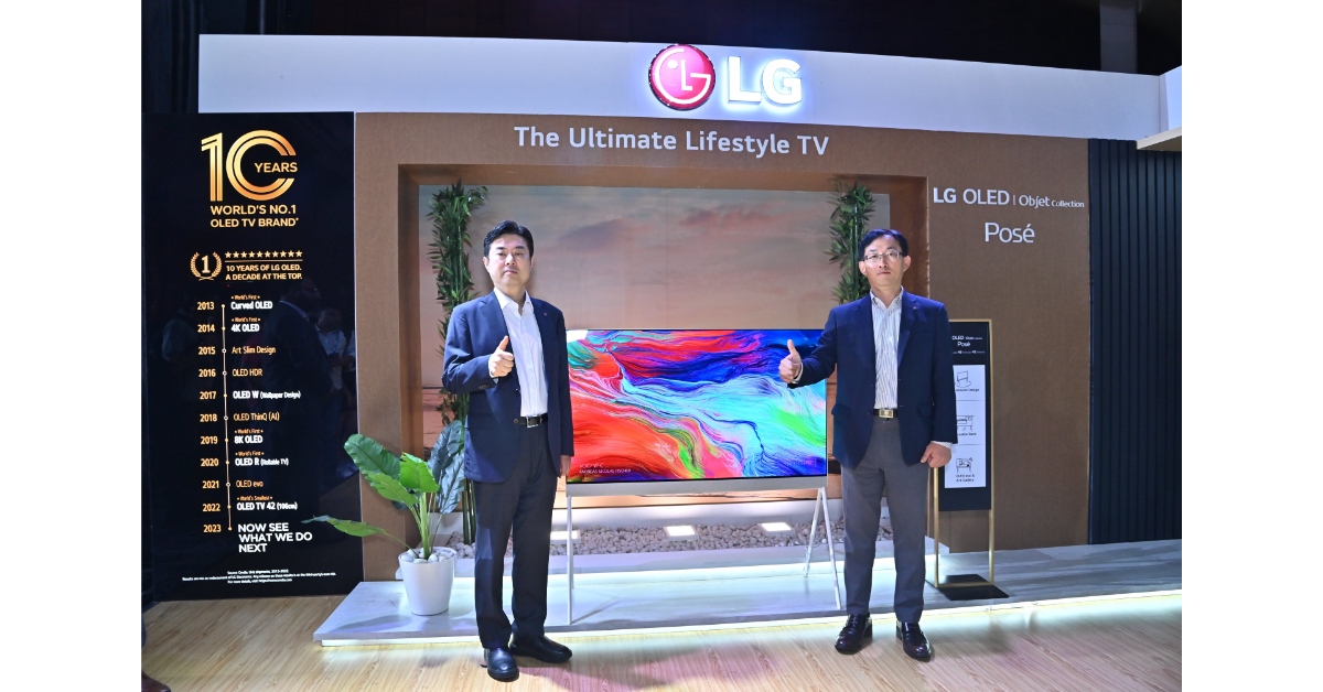 LG announced the 2023 OLED TV series, including World’s only Flexible