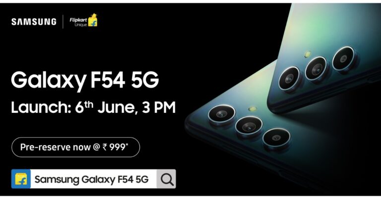 Samsung Galaxy F54 5G confirmed to launch in India on June 6