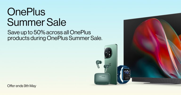 Top deals that you can avail during the OnePlus Summer Sale