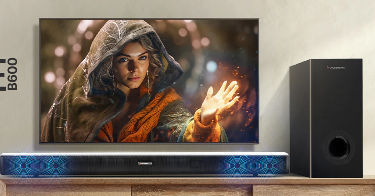 Crossbeats Blaze B600 with 200W sound output launched in India