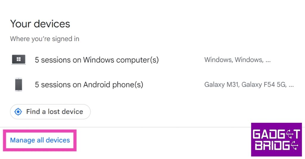5 Ways to Remove Devices From Google Account (2024)