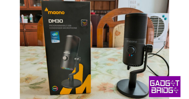 Maono DM30 USB Condenser Microphone Review: A powerful microphone at an affordable price