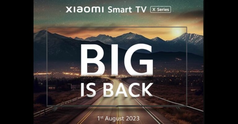 The new Xiaomi Smart TV X Series India launch date revealed