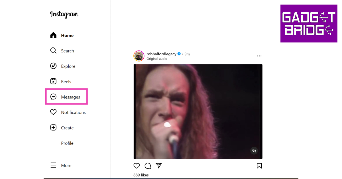 Use Instagram Web