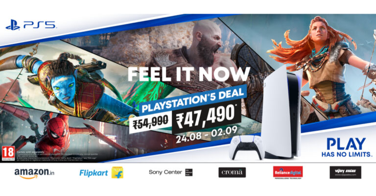 PlayStation 5 is now being offered at a discounted price of Rs 47,490 in India
