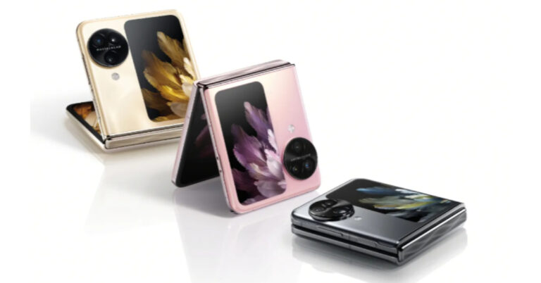 Oppo Find N3 Flip featuring a 3.26-inch cover display launched