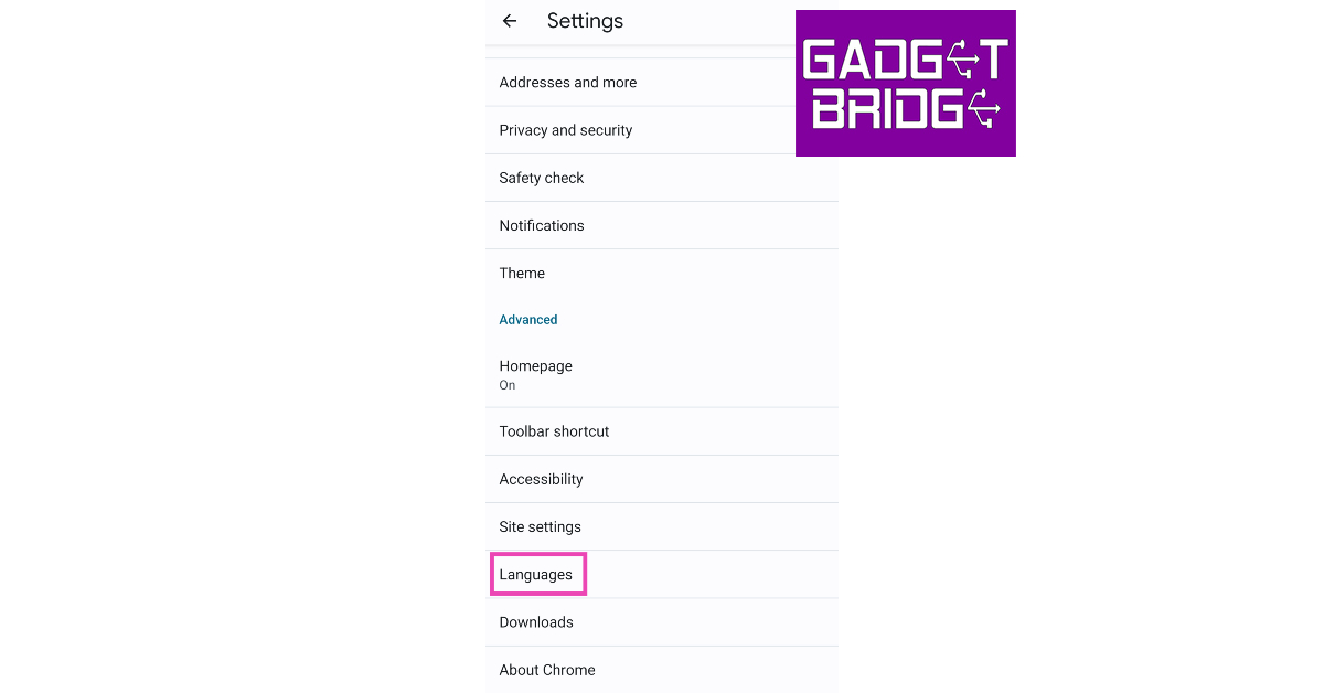 Scroll down to the Advanced section and select Languages. How to change your language in Google on a PC or a smartphone?