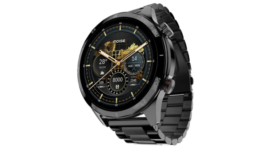 NoiseFit Metallix smartwatch with metallic finish launched in India