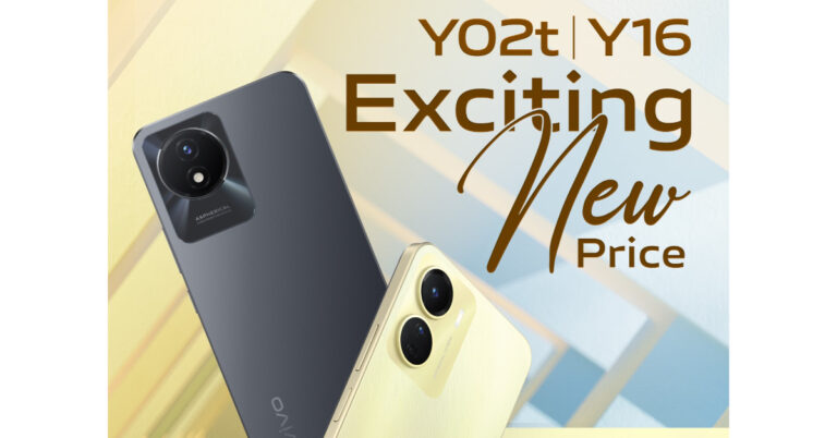 Vivo Y16 and Vivo Y02T price in India dropped by Rs 500