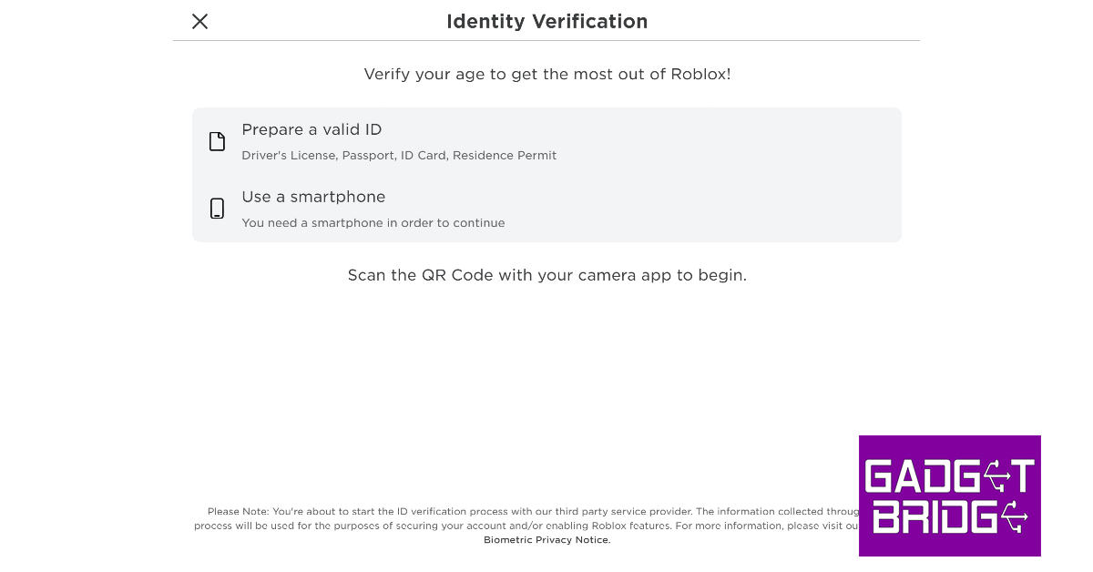 Step 1: Go to Account Settings and complete your age verification.