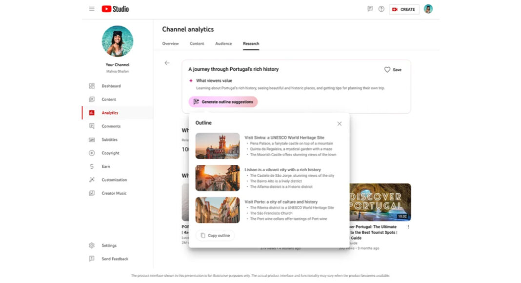 YouTube to be powered by generative AI, bringing helpful tools for creators