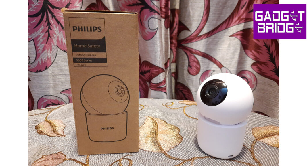 Philips HSP3500 Indoor Security Camera Review: The perfect device to keep an eye inside your house!
