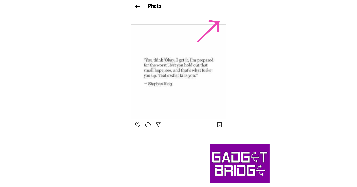 Step 6: Tap the ellipses at the top right corner of the post. In this article, we show you how to delete all of your Instagram posts at once and then restore them. Read more to find out.