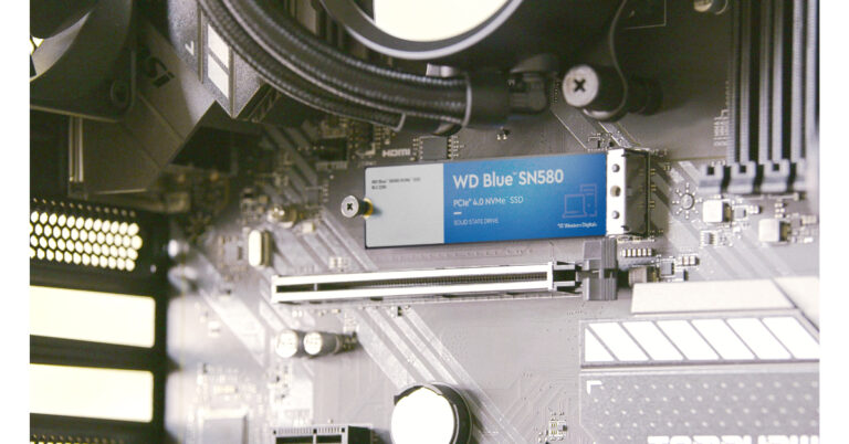 WD Blue SN580 NVMe SSD for creative professionals launched in India