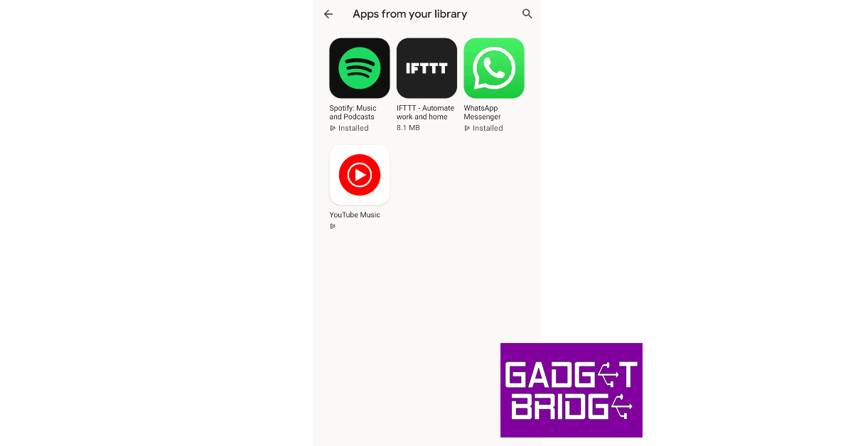 Step 4: Check if any of the apps have any pending updates.