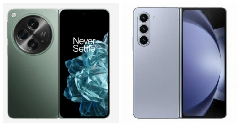 Comparison: OnePlus Open Vs Samsung Galaxy Z Flip 5