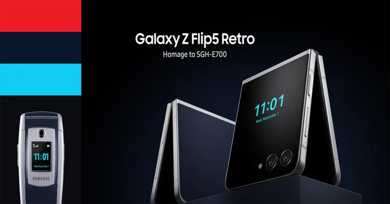 Samsung Galaxy Z Flip 5 Retro limited edition launched: Details inside