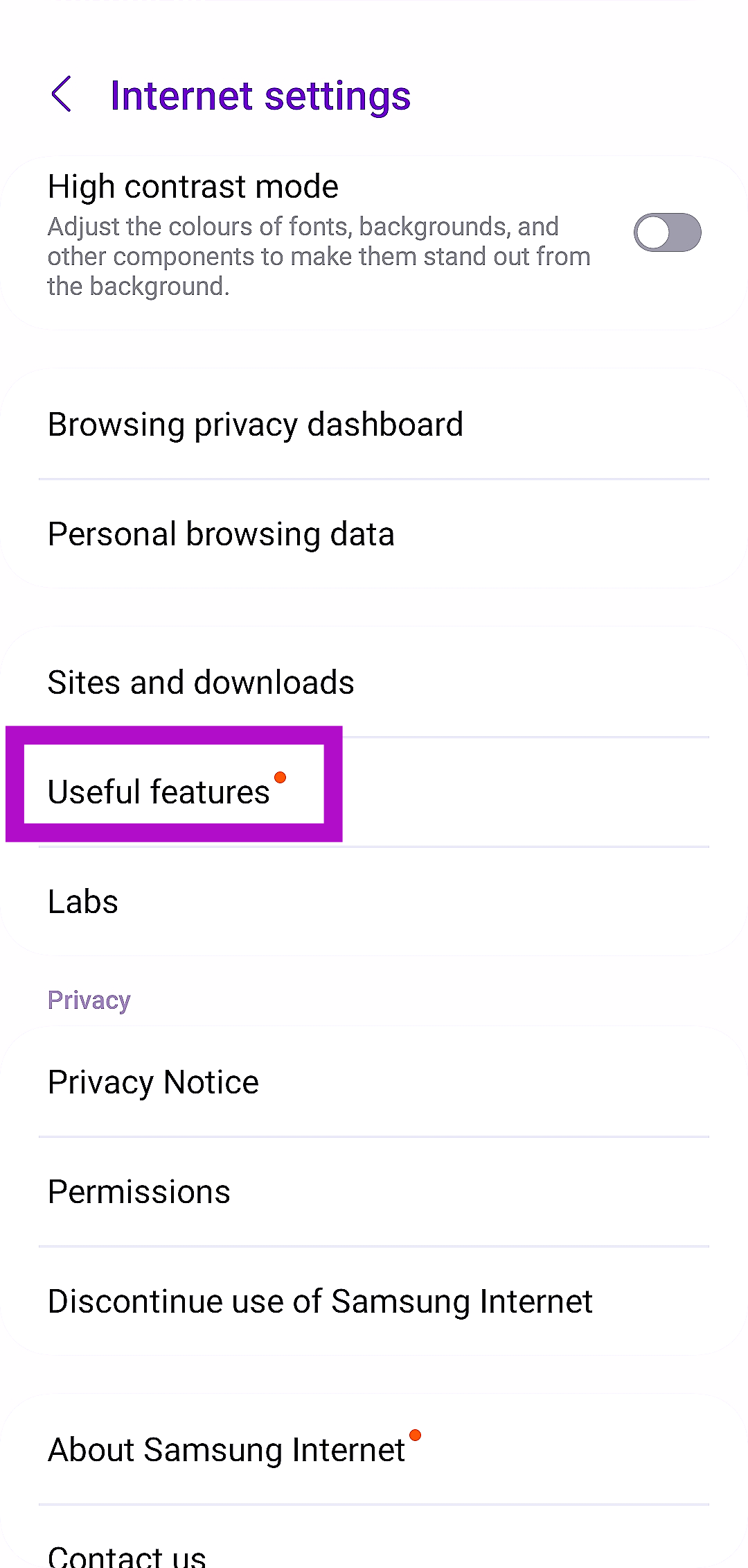 Step 4: Select Useful features.