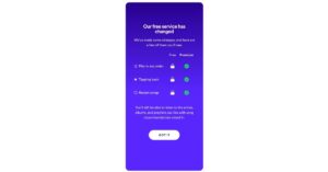 Spotify is disabling some features for free users in India