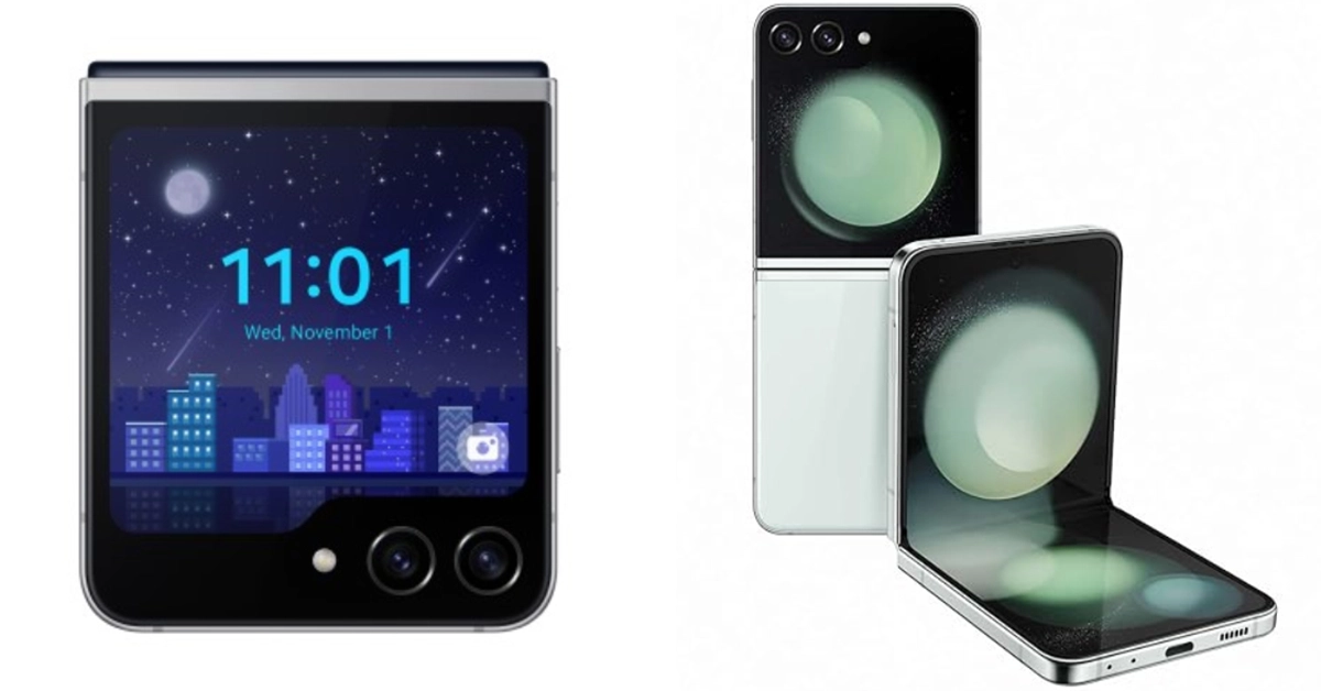 Galaxy Z Flip 5 Retro Vs Galaxy Z Flip 5