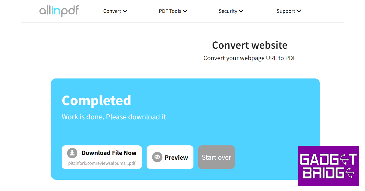 Use AllinPDF