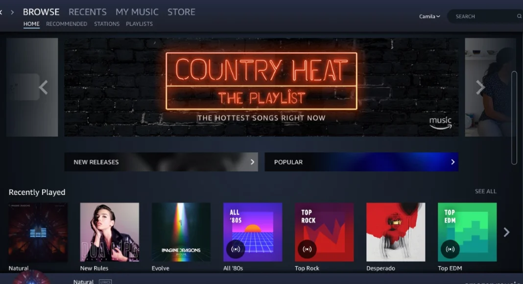 How to find downloaded songs and playlists on Amazon Music?