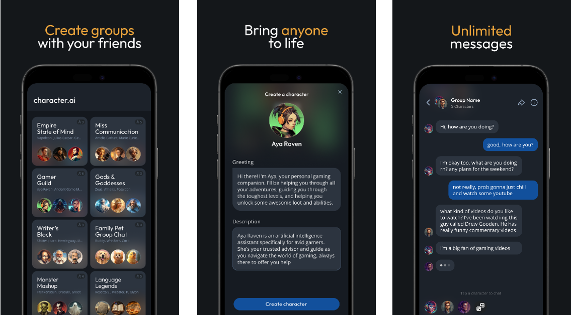 Character.ai 12 Best ChatGPT Alternatives (2023)