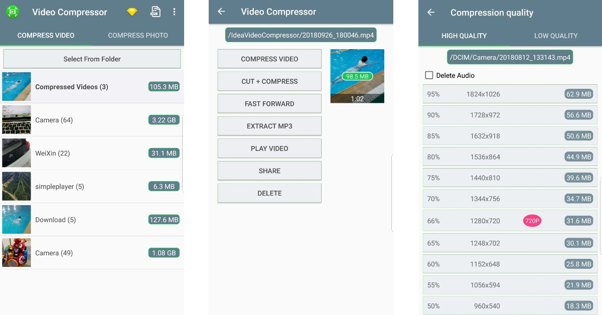 Video Compressor & Video Cutter