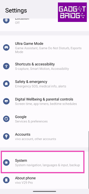 Step 1: Go to Settings and select System. top 3 ways to automatically upload and backup photos to Google Photos on Android.