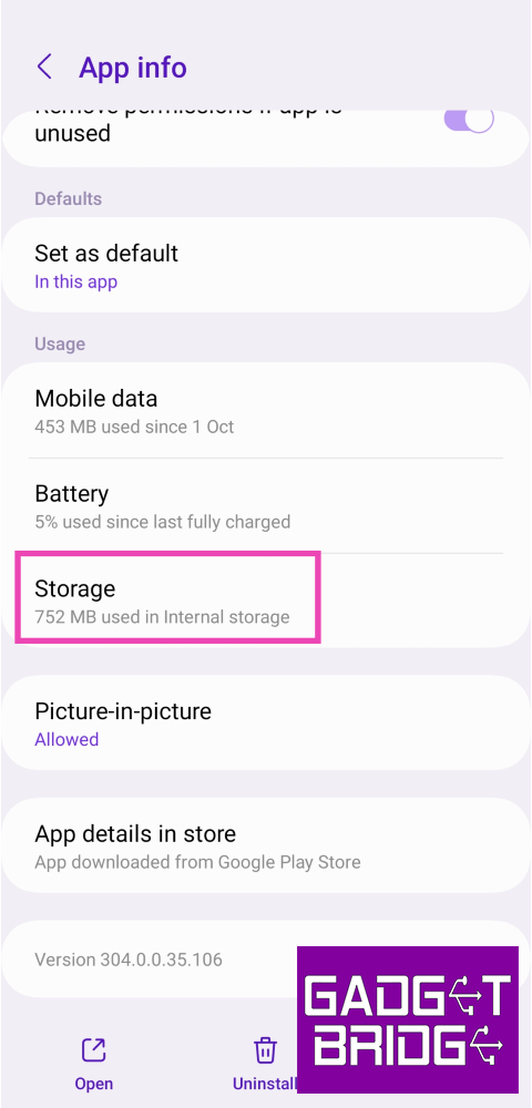 Step 3: Tap on Storage. Instagram displaying Stories in low quality? Try these 6 fixes