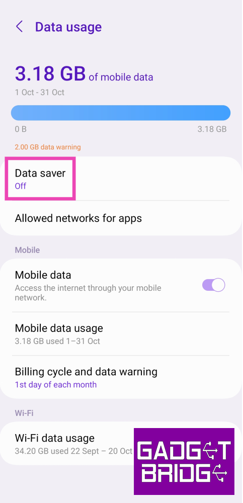Step 3: Tap on Data Saver. Instagram displaying Stories in low quality? Try these 6 fixes