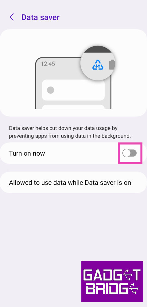 Step 4: Turn off the toggle switch for Turn on now. Instagram displaying Stories in low quality? Try these 6 fixes