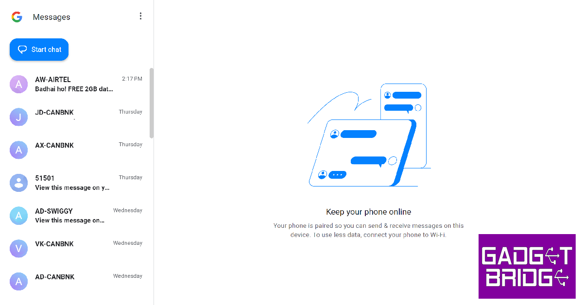 The two devices will be paired together. You will be able to receive all text messages on your PC or secondary mobile.
