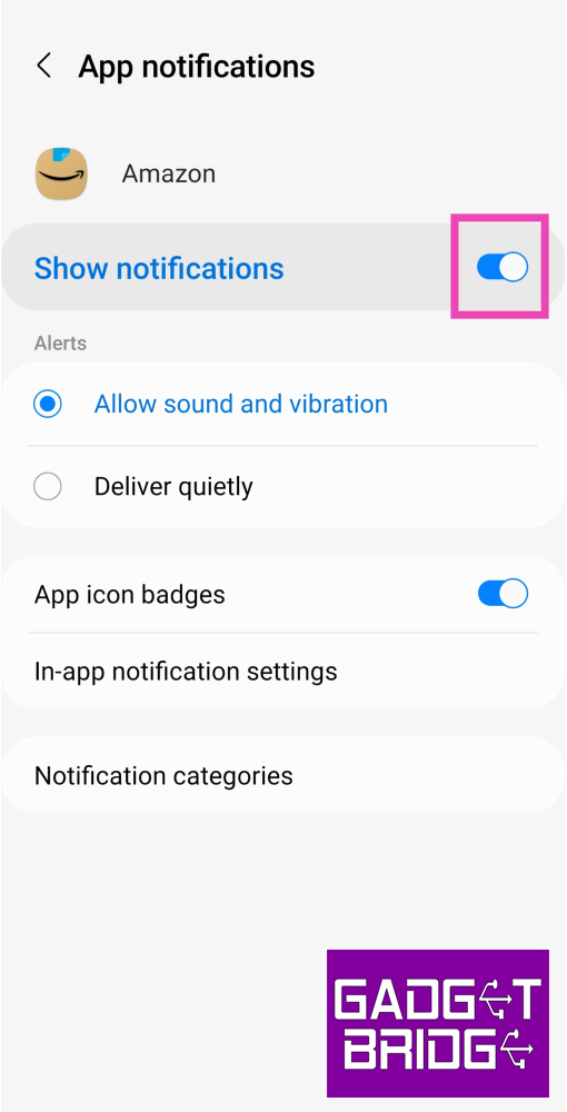 Step 4: Turn off the toggle switch for Allow notifications. How to block pop-up ads and unwanted notifications on Android? Top 4 Ways